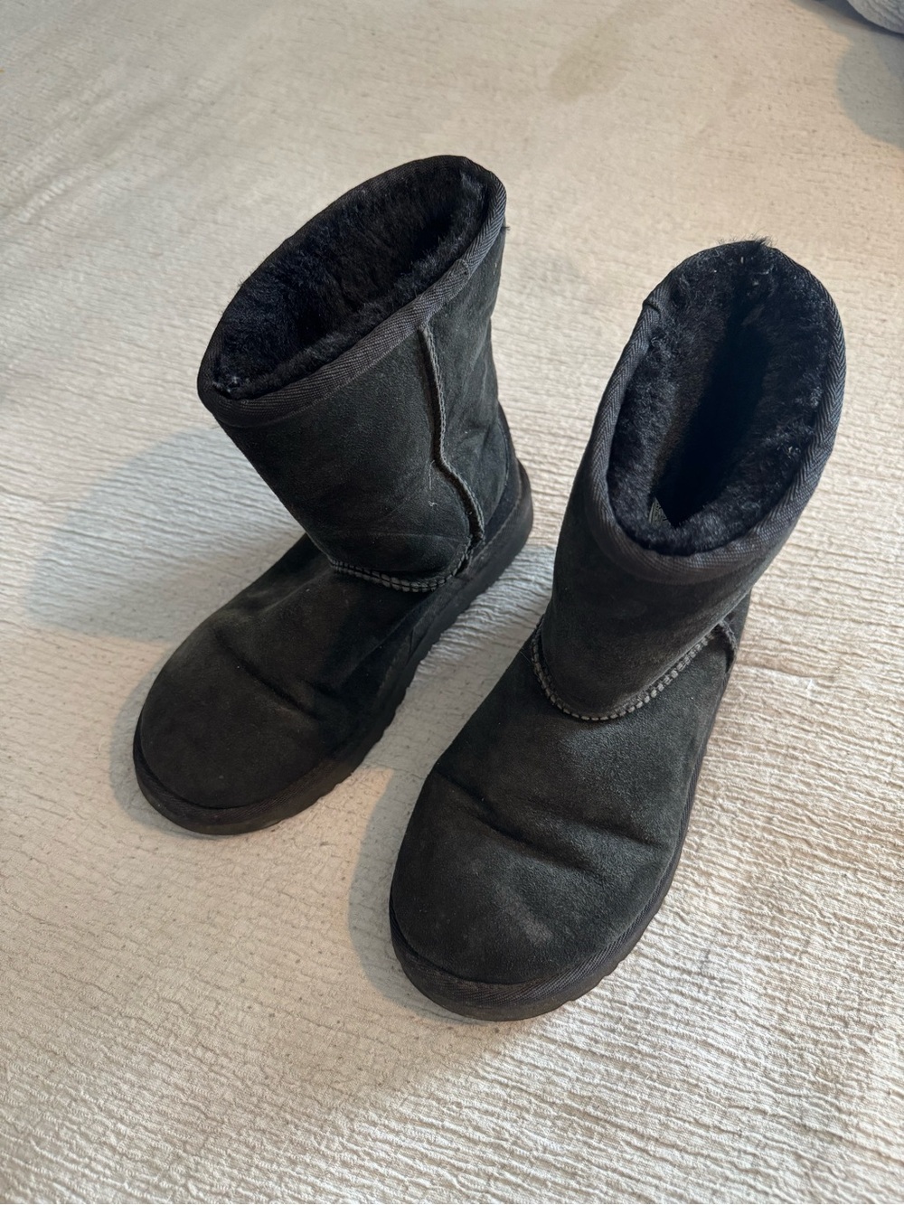 Classic Black UGGS Winter Boots